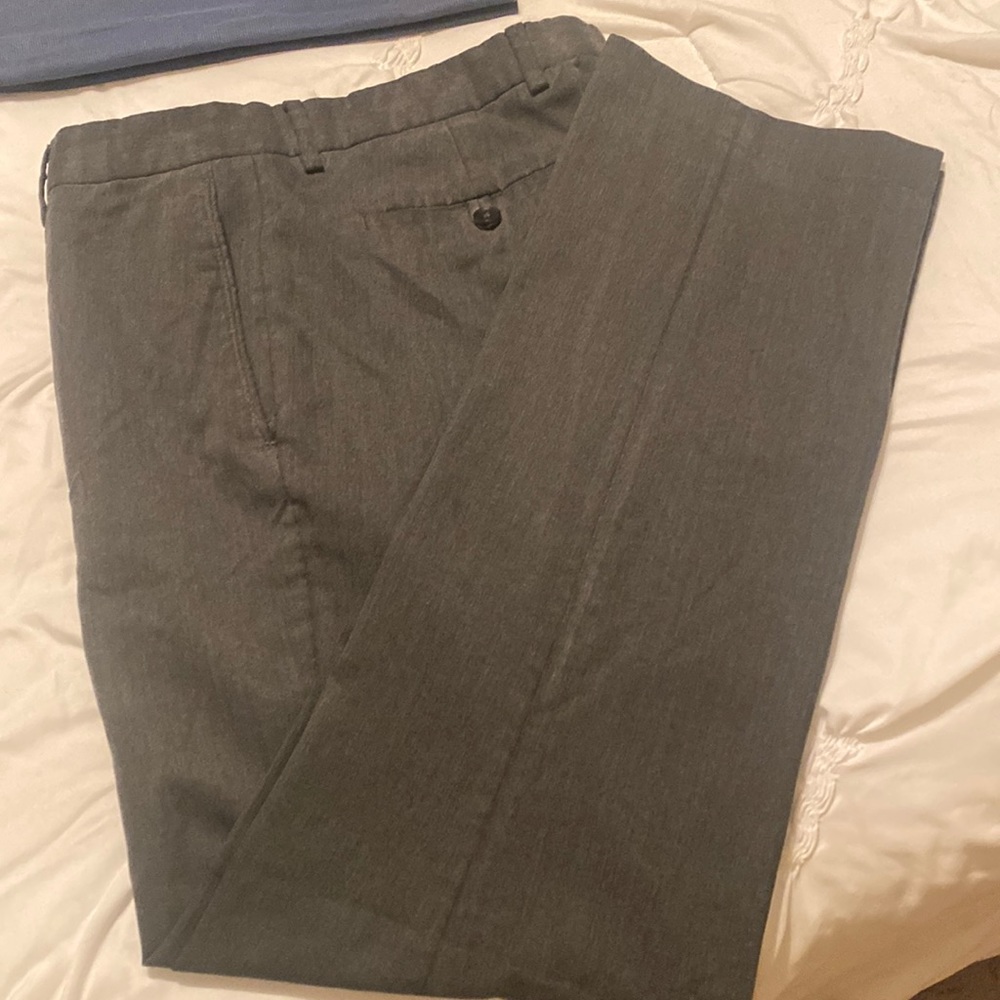 Banana Republic men’s dress pants, charcoal grey